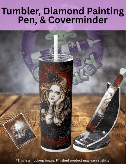 "Mad Queen Alice" by ©Enys Guerrero Premium Accessories for Diamond Painting