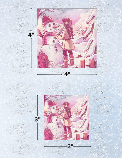 "Snow Globe Wish" by ©Mrs Butter D Premium Decorative Release Papers for Diamond Painting