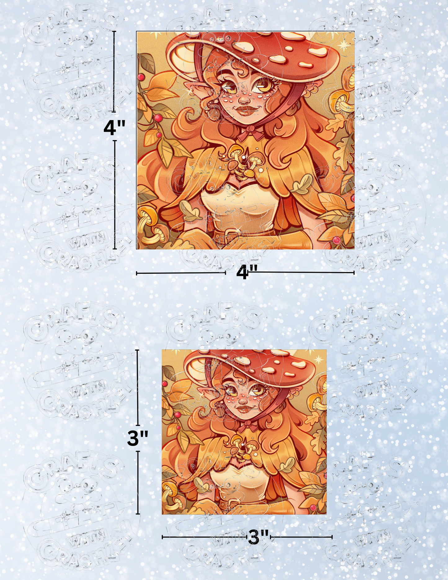 "Autumn Elf" by ©Mrs Butter D Premium Decorative Release Papers for Diamond Painting