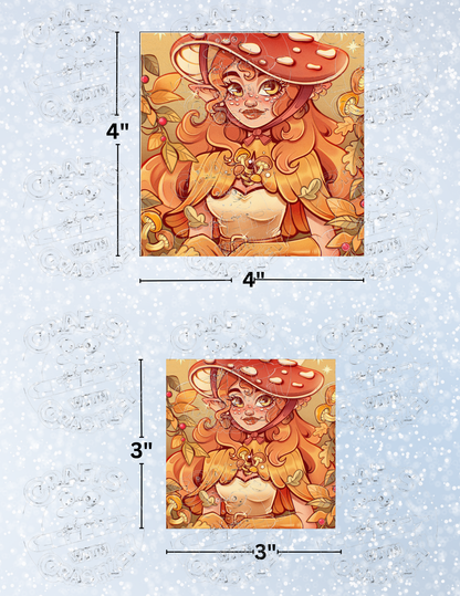 "Autumn Elf" by ©Mrs Butter D Premium Decorative Release Papers for Diamond Painting