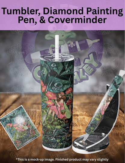 "Spring Rain" by ©Aria Illustration Premium Accessories for Diamond Painting