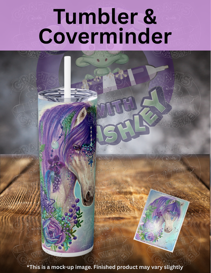 "Gypsy Violet Horse" by ©Sheena Pike Premium Accessories for Diamond Painting