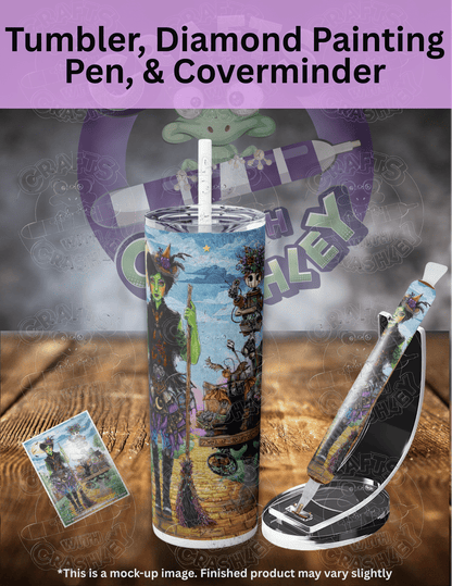 "The Wicked Witch of the West" by ©Cheryl Baker Premium Accessories for Diamond Painting