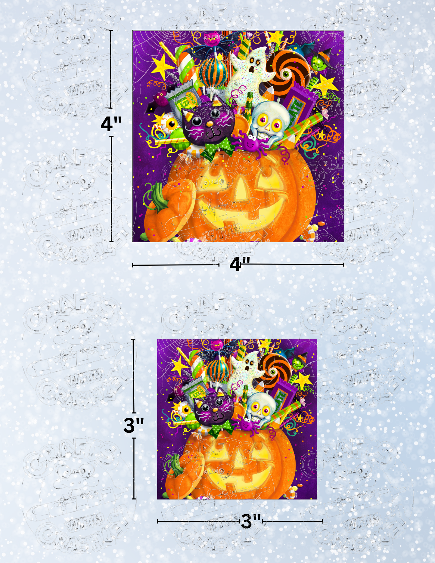 "Pumpkin Patch" by ©Janet Stever Premium Decorative Release Papers for Diamond Painting