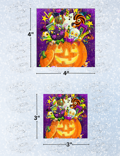 "Pumpkin Patch" by ©Janet Stever Premium Decorative Release Papers for Diamond Painting