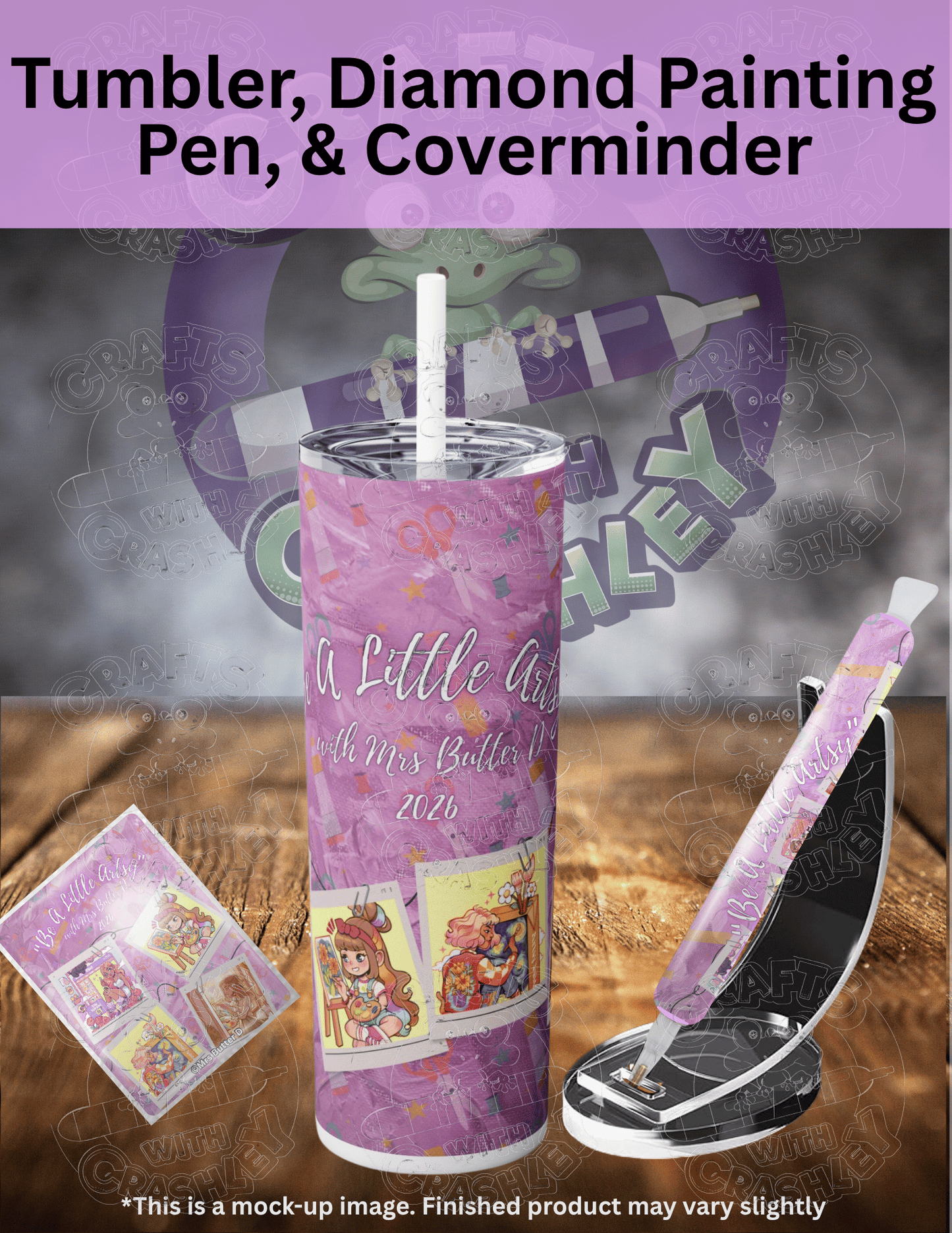 "Be a Little Artsy with Mrs Butter D 2026" by ©Mrs Butter D Premium Accessories for Diamond Painting