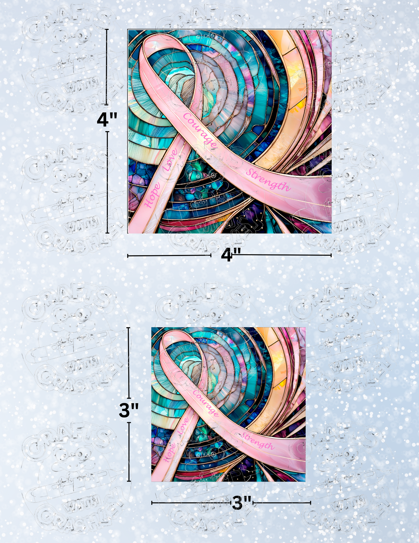 Product Bundle "Breast Cancer Awareness" by ©Peggy Collins