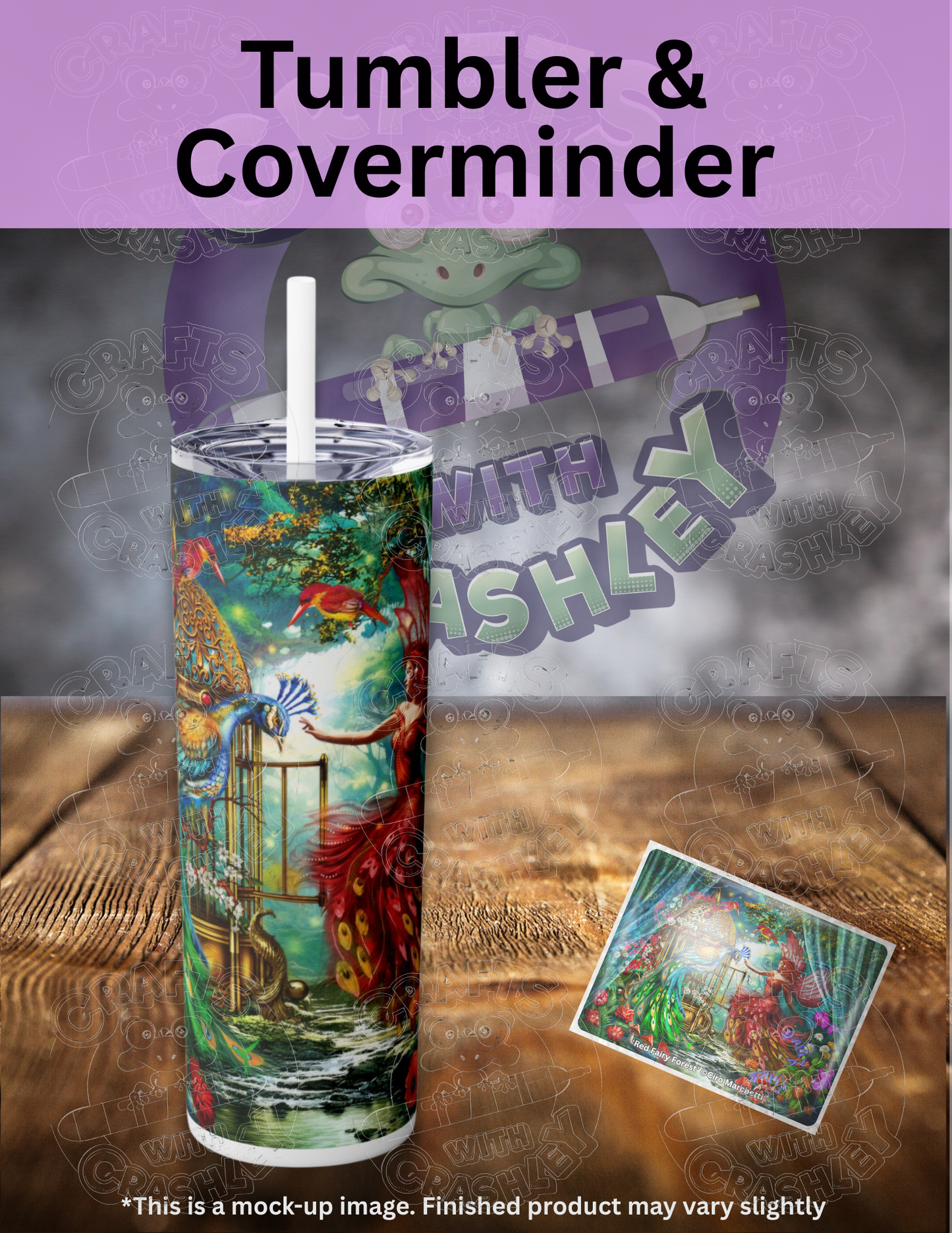 "Red Fairy Forest" by ©Ciro Marchetti Premium Accessories for Diamond Painting