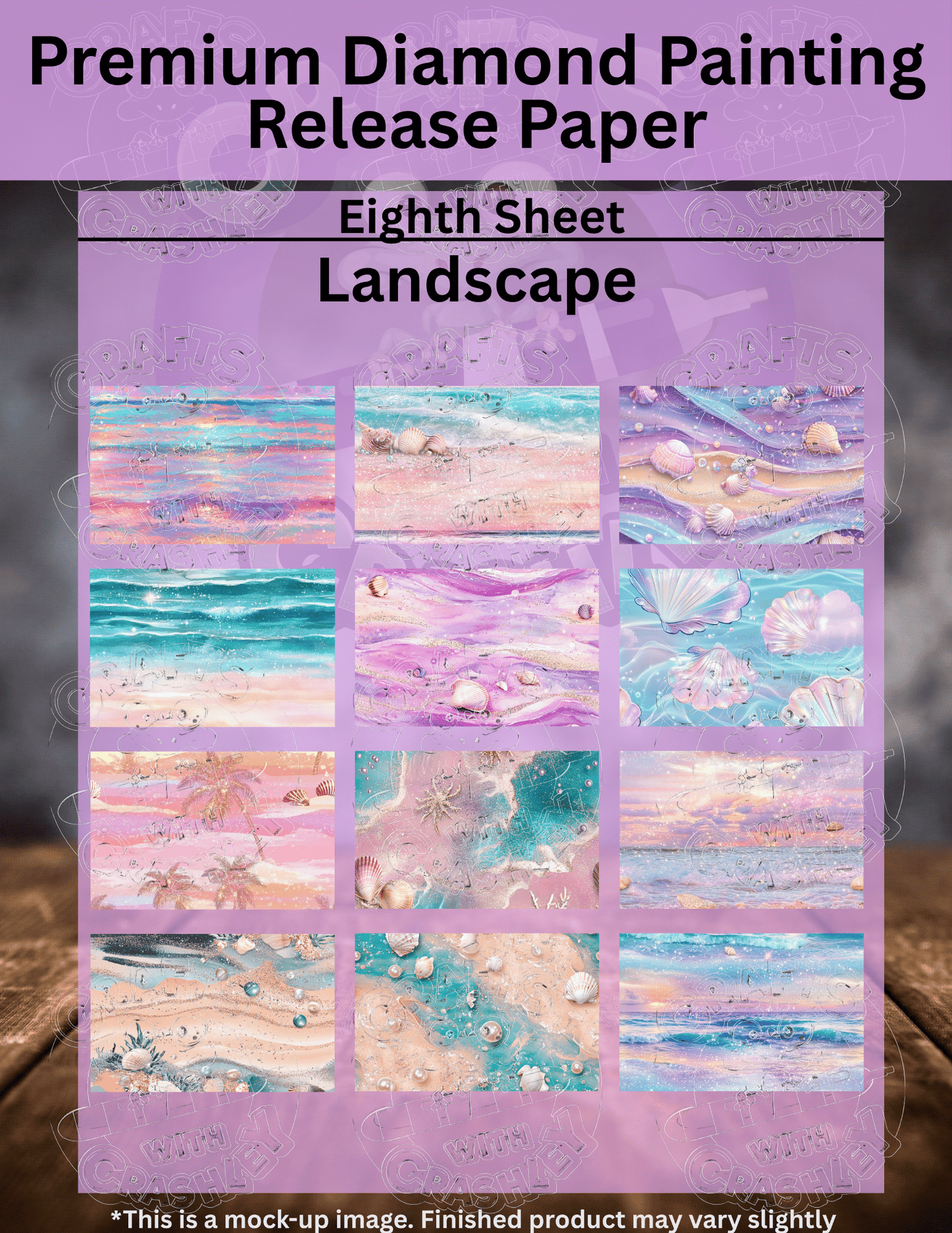 Tropical Fantasy Combo Pack Premium Release Paper for Diamond Painting