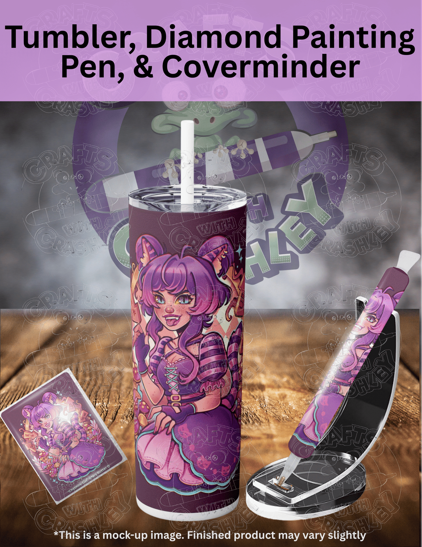 "The Cheshire Cat" by ©Mrs Butter D Premium Accessories for Diamond Painting