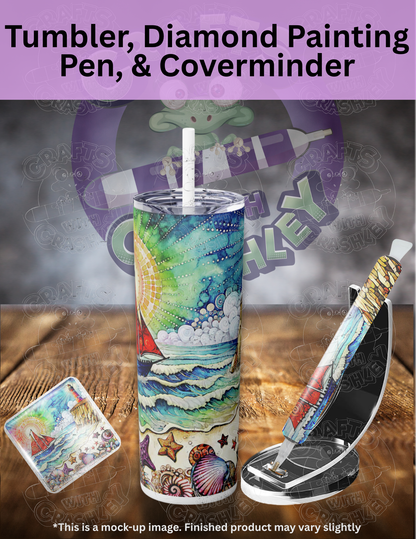 "A Fine Day for Sailing" by ©Peggy Collins Premium Accessories for Diamond Painting