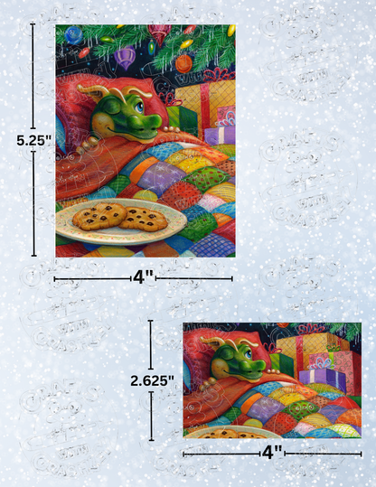 "Home For Christmas" by ©Randal Spangler Premium Decorative Release Papers for Diamond Painting