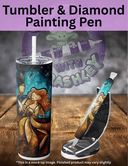 "The Tin Soldier and his Ballerina" by ©Mandie Manzano Premium Accessories for Diamond Painting