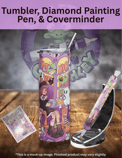 "Haunted Library" by ©Mrs Butter D Premium Accessories for Diamond Painting