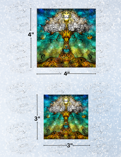 "Tree of Life" by ©Mandie Manzano Premium Decorative Release Papers for Diamond Painting