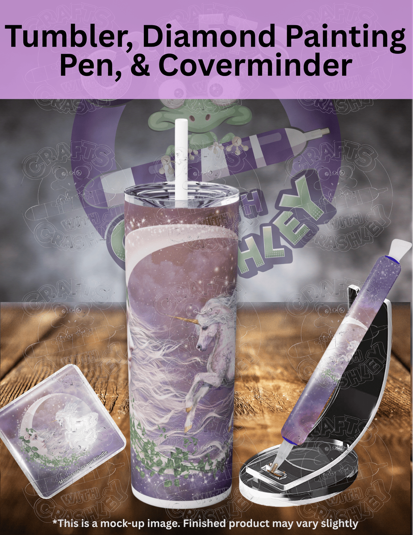 "Moonicorn" by ©Laurie Prindle Premium Accessories for Diamond Painting