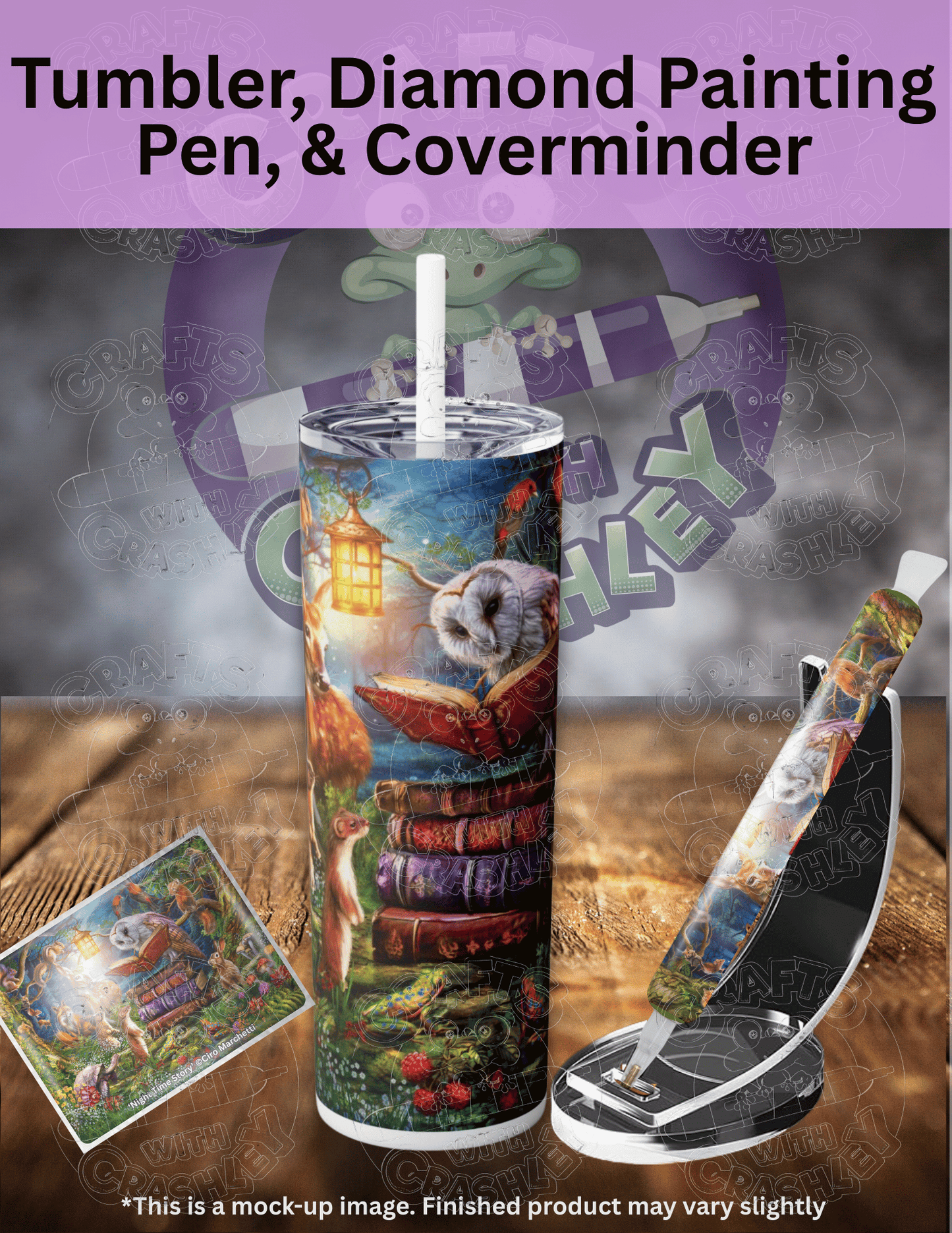 "Night Time Story" by ©Ciro Marchetti Premium Accessories for Diamond Painting