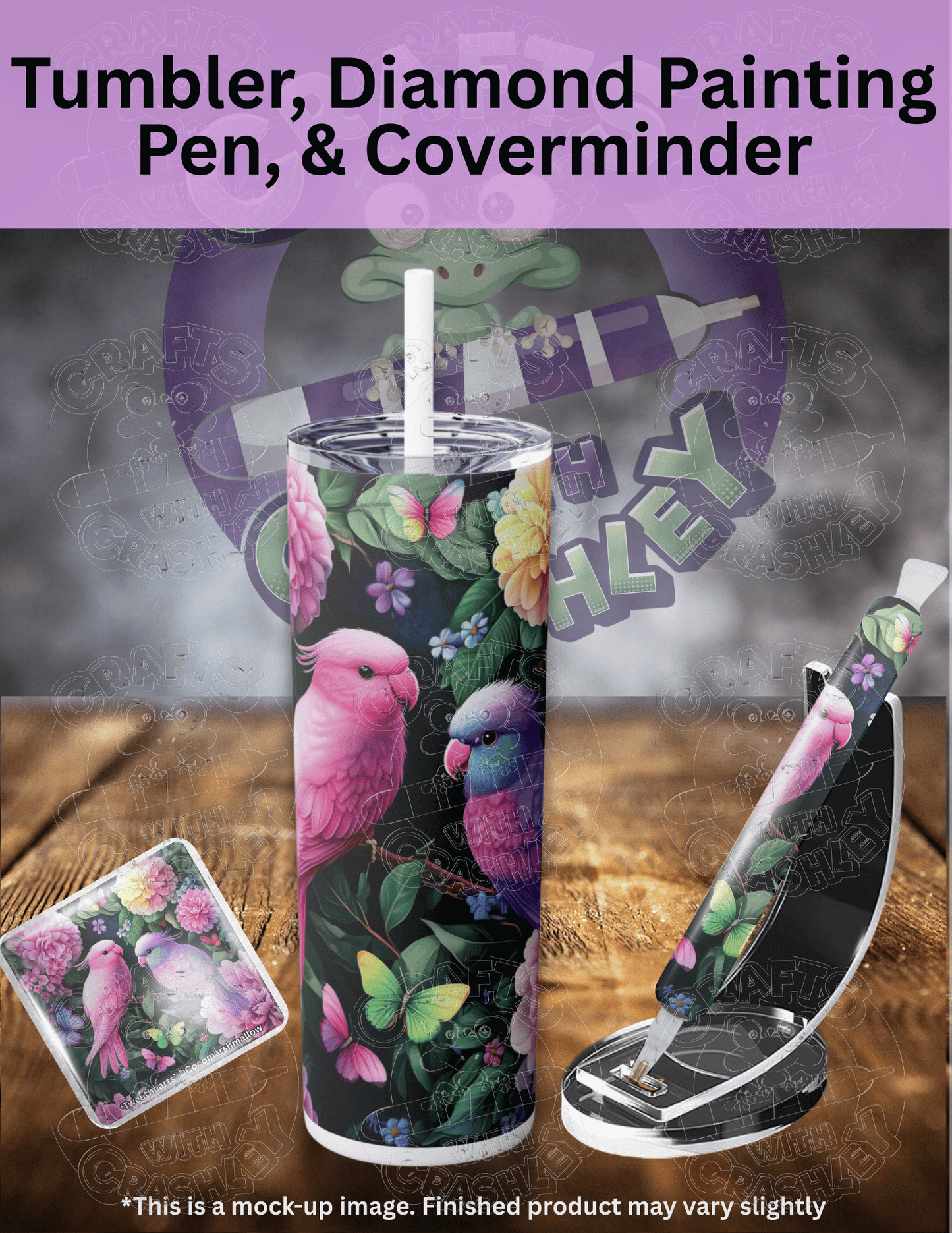 "Tweethearts" by ©Cocomarshmallow Premium Accessories for Diamond Painting