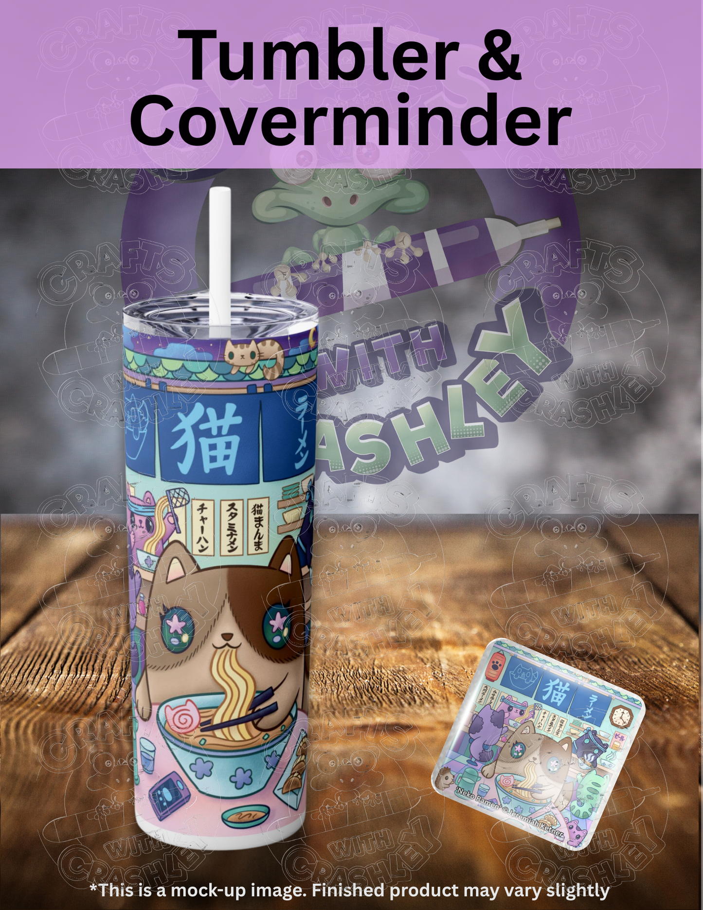 "Neko Ramen" by ©Jeremiah Ketner Premium Accessories for Diamond Painting