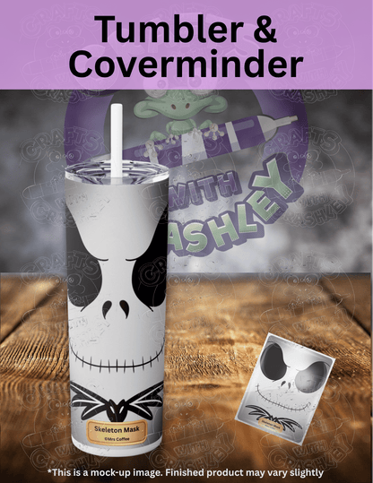 "Skeleton Mask" by ©Mrs Coffee Premium Accessories for Diamond Painting