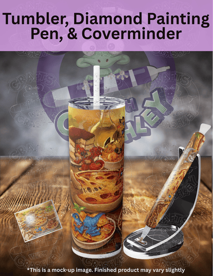 "The Little Ristorante" by ©Christina "SixthLeafClover" Yen Premium Accessories for Diamond Painting