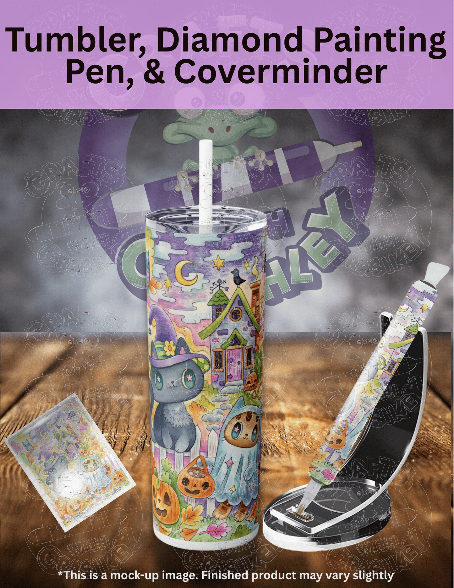 "Trick or Treat" by ©Jeremiah Ketner Premium Accessories for Diamond Painting