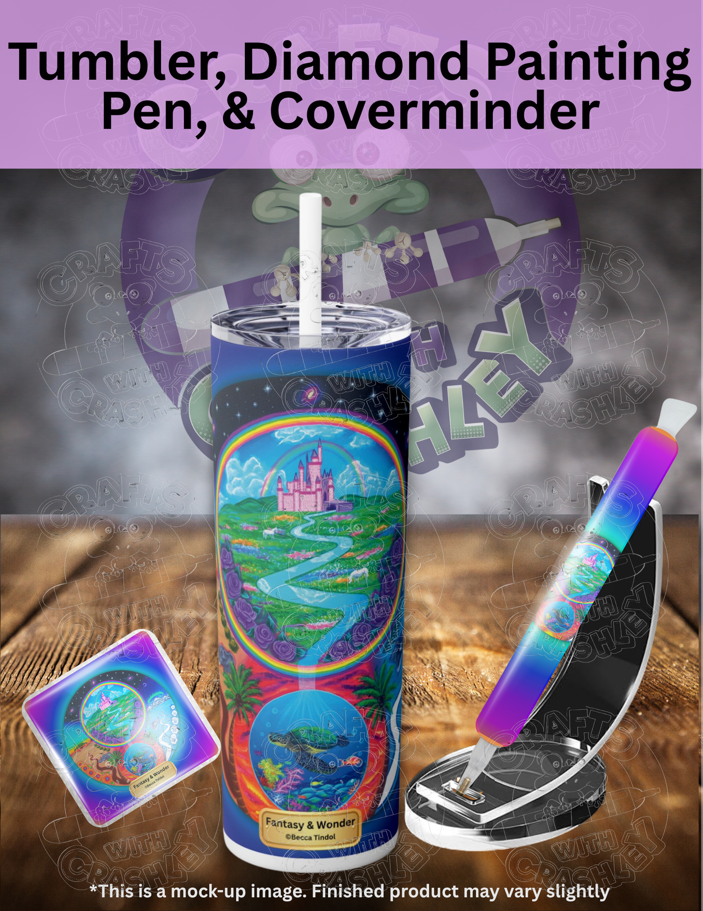 "Fantasy & Wonder" by ©Becca Tindol Premium Accessories for Diamond Painting