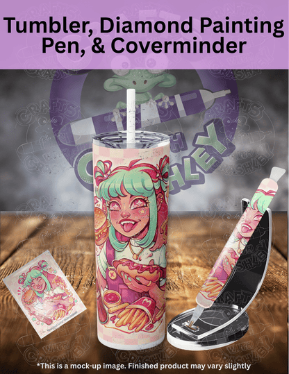 "Fast Food Lover" by ©Mrs Butter D Premium Accessories for Diamond Painting