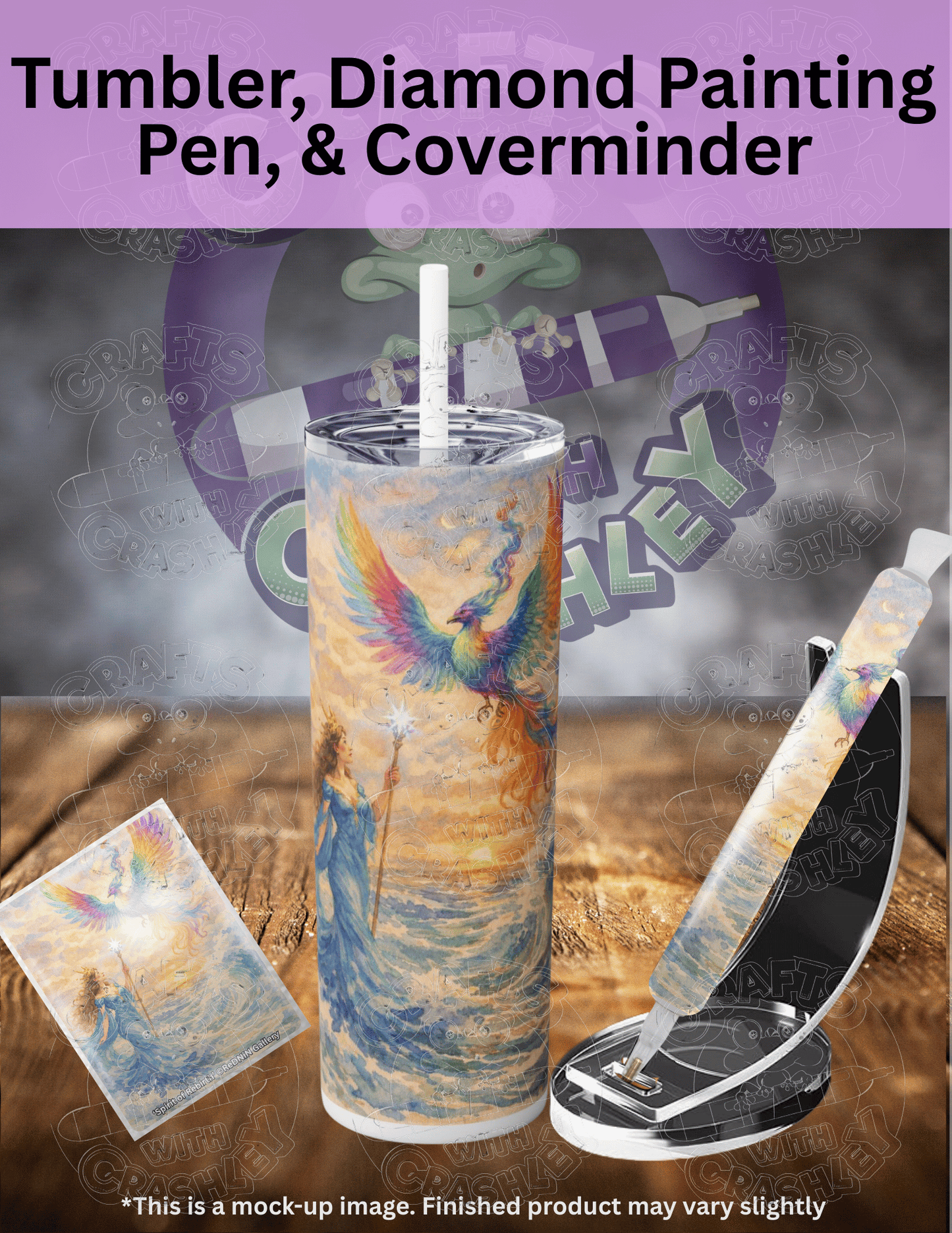 "Spirit of Rebirth " by ©RedNiN Gallery Premium Accessories for Diamond Painting