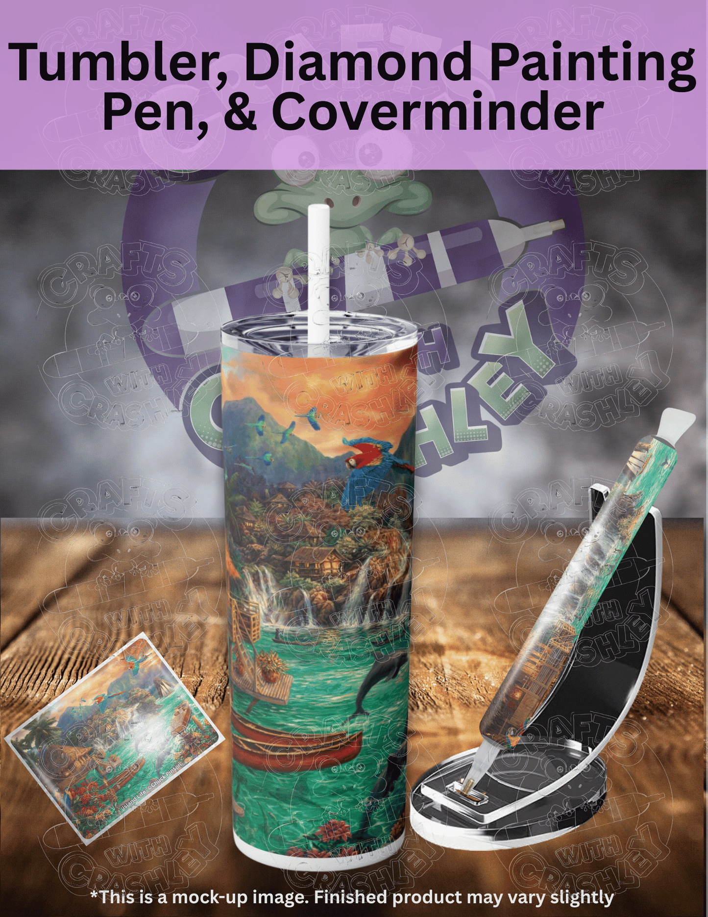 "Island Life" by ©Chuck Pinson Premium Accessories for Diamond Painting