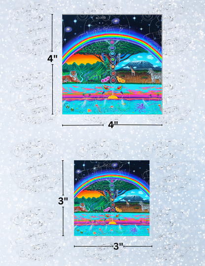 "Bliss of Life" by ©Becca Tindol Premium Decorative Release Papers for Diamond Painting