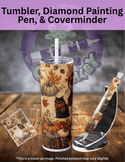 "Cozy Autumn Ghost" Premium Accessories for Diamond Painting