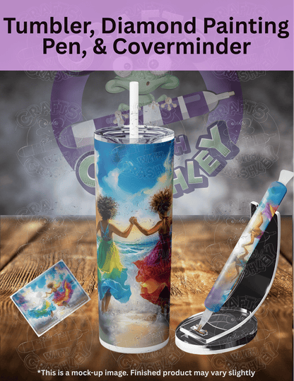 "Love Unbound at the Water's Edge" by ©Stacy Deal Premium Accessories for Diamond Painting