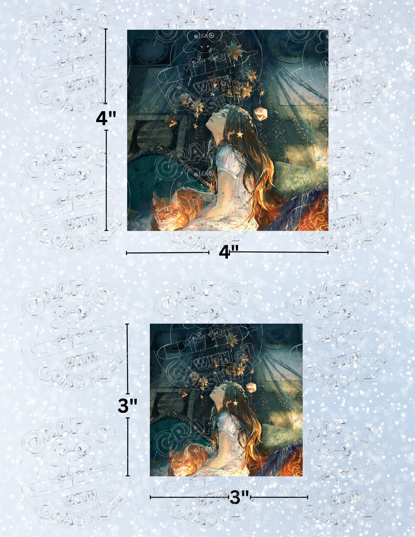 Product Bundle "Counting Stars" by ©Yuumei