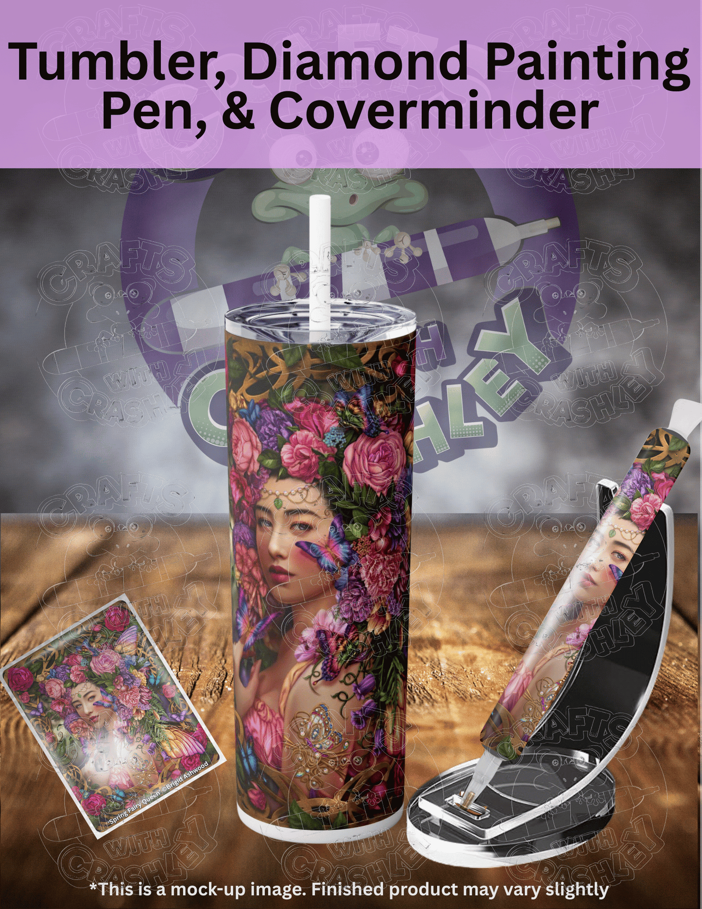 "Spring Fairy" by ©Brigid Ashwood Premium Accessories for Diamond Painting