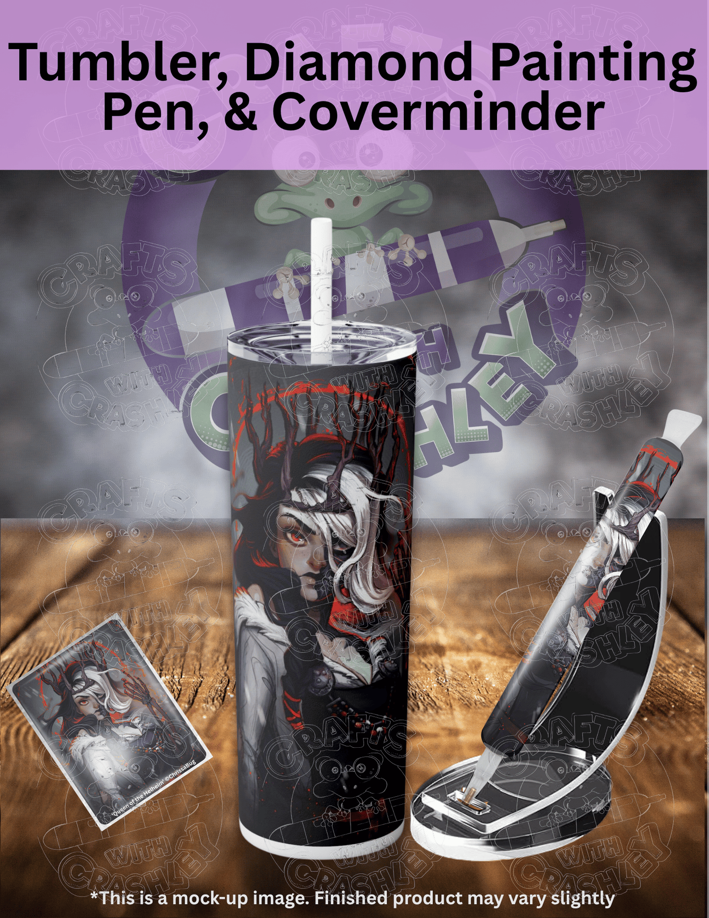 "Queen of Helheim" by ©ChrissaBug Premium Accessories for Diamond Painting