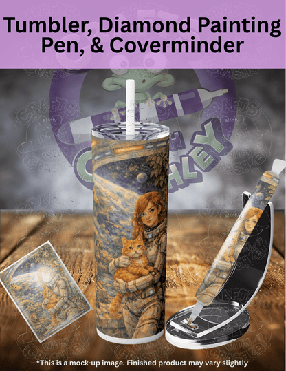 "Noah's Ark in Space" by ©RedNiN Gallery Premium Accessories for Diamond Painting