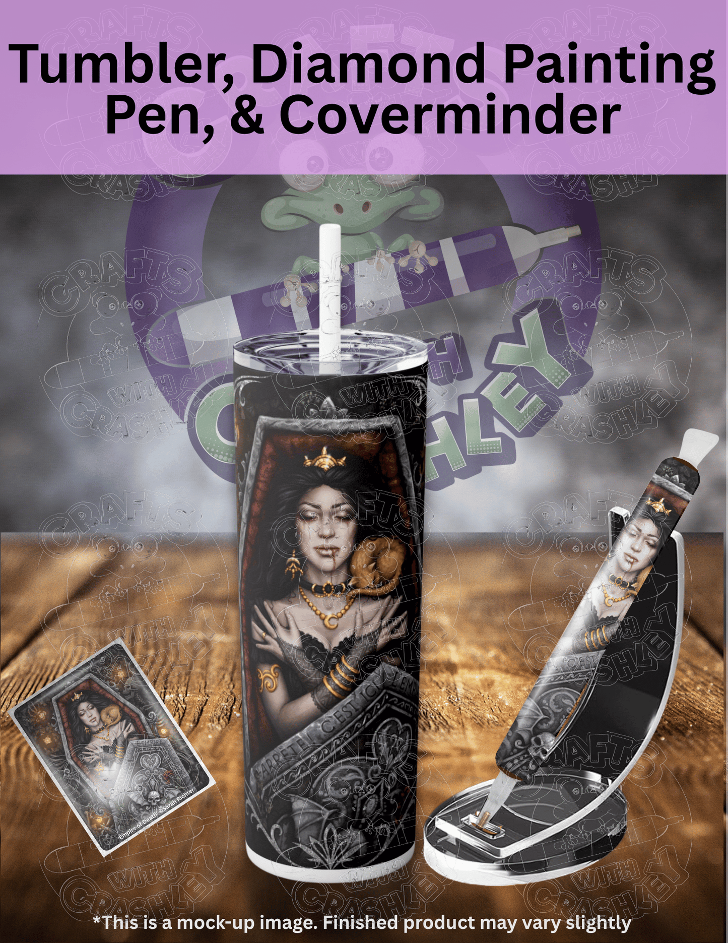 "Empire of Death" by ©Sarah Richter Premium Accessories for Diamond Painting