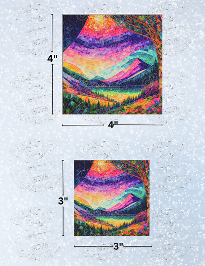 Product Bundle "Magic Land Mosaic Landscape" by ©Peggy Collins