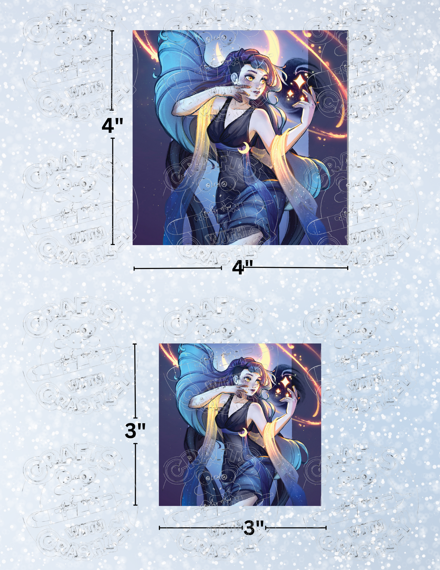 Product Bundle "Goddess of Night" by ©ChrissaBug