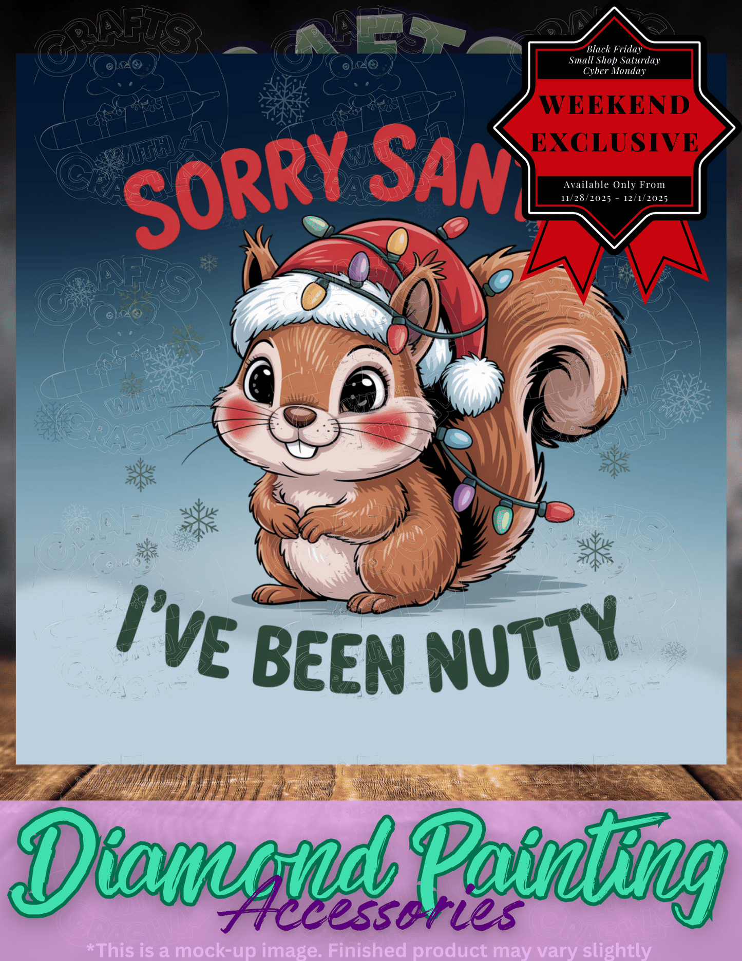 "I've Been Nutty" Premium Accessories for Diamond Painting