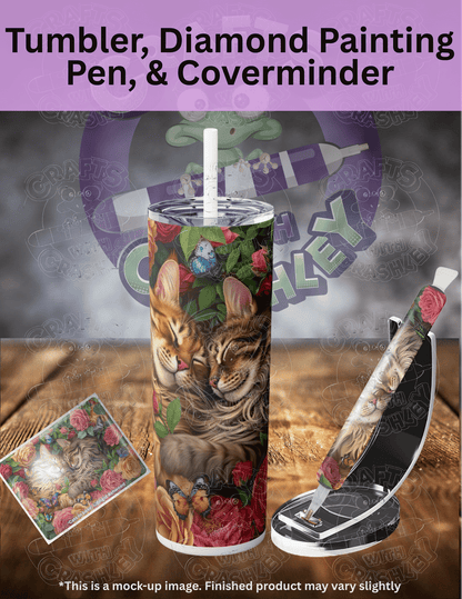 "Cats in Love" by ©Brigid Ashwood Premium Accessories for Diamond Painting