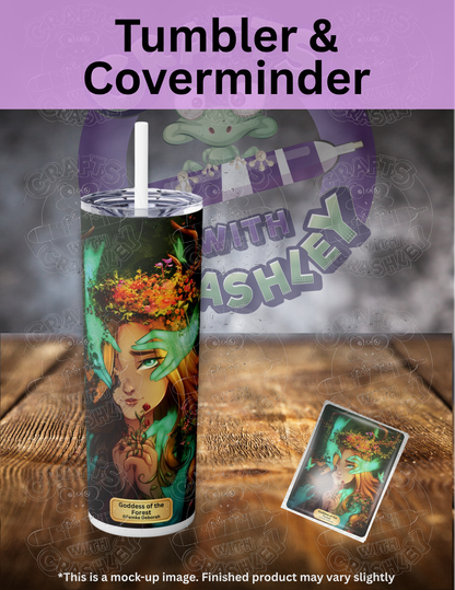 "Goddess of the Forest" by ©Femke Deborah Premium Accessories for Diamond Painting