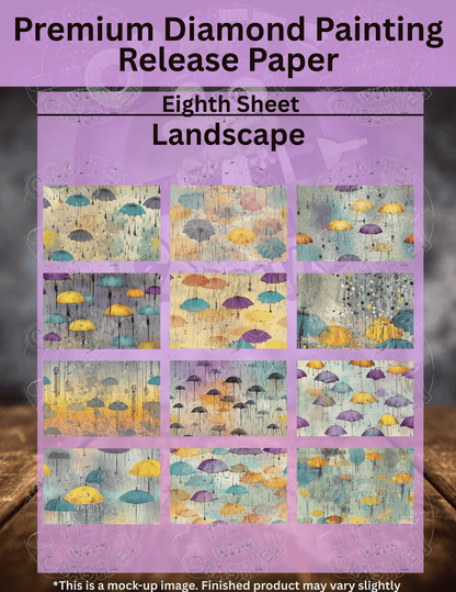 Rain and Radiance Combo Pack Premium Release Paper for Diamond Painting