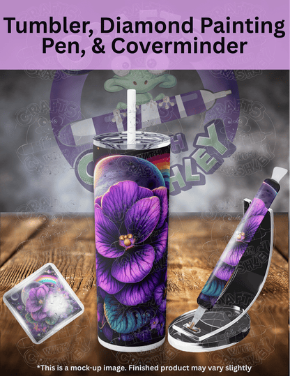 "Cosmic Violet" by ©Cocomarshmallow Premium Accessories for Diamond Painting
