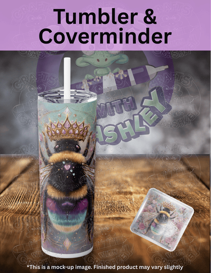 "Her Majesty Bee" by ©Cocomarshmallow Premium Accessories for Diamond Painting