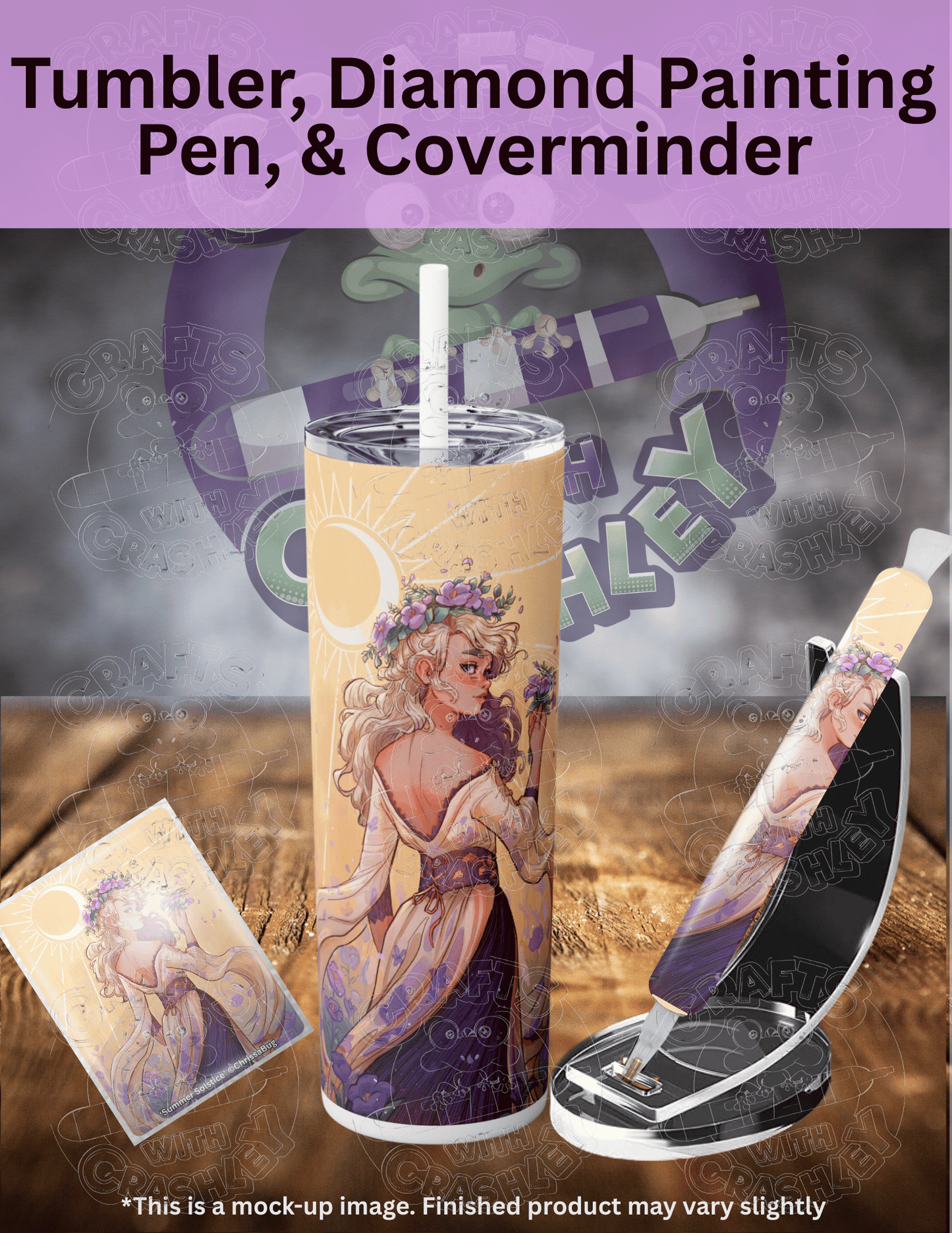 "Summer Solstice" by ©ChrissaBug Premium Accessories for Diamond Painting