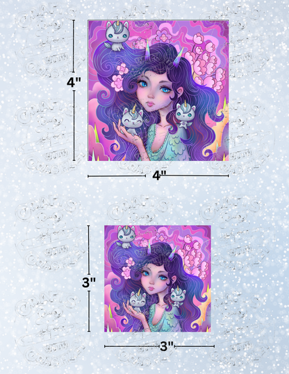 "Oni and Unis" by ©Jeremiah Ketner Premium Decorative Release Papers for Diamond Painting