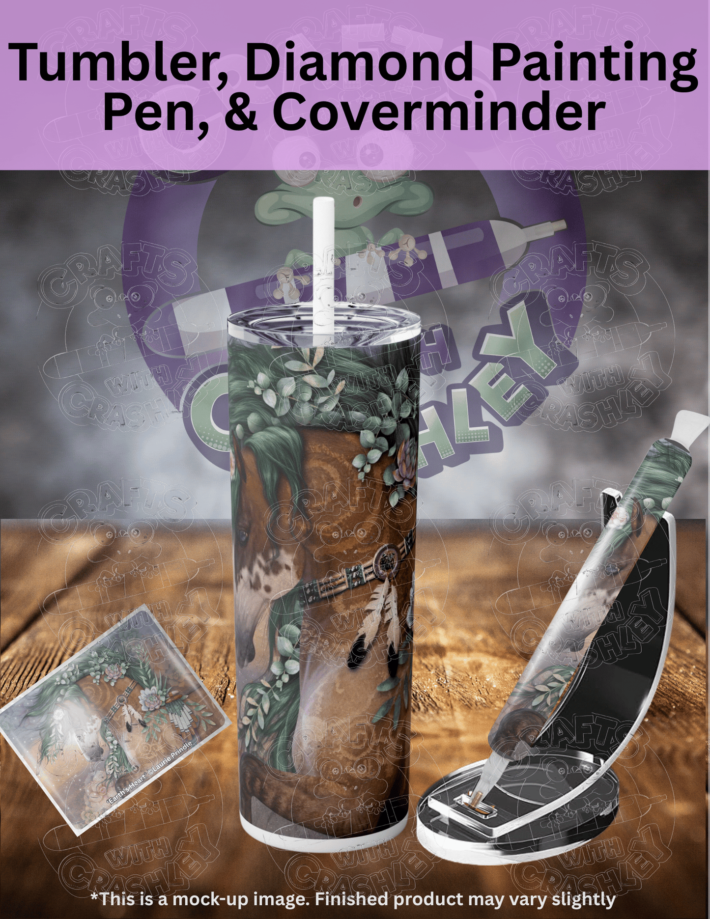 "Earth's Heart" by ©Laurie Prindle Premium Accessories for Diamond Painting