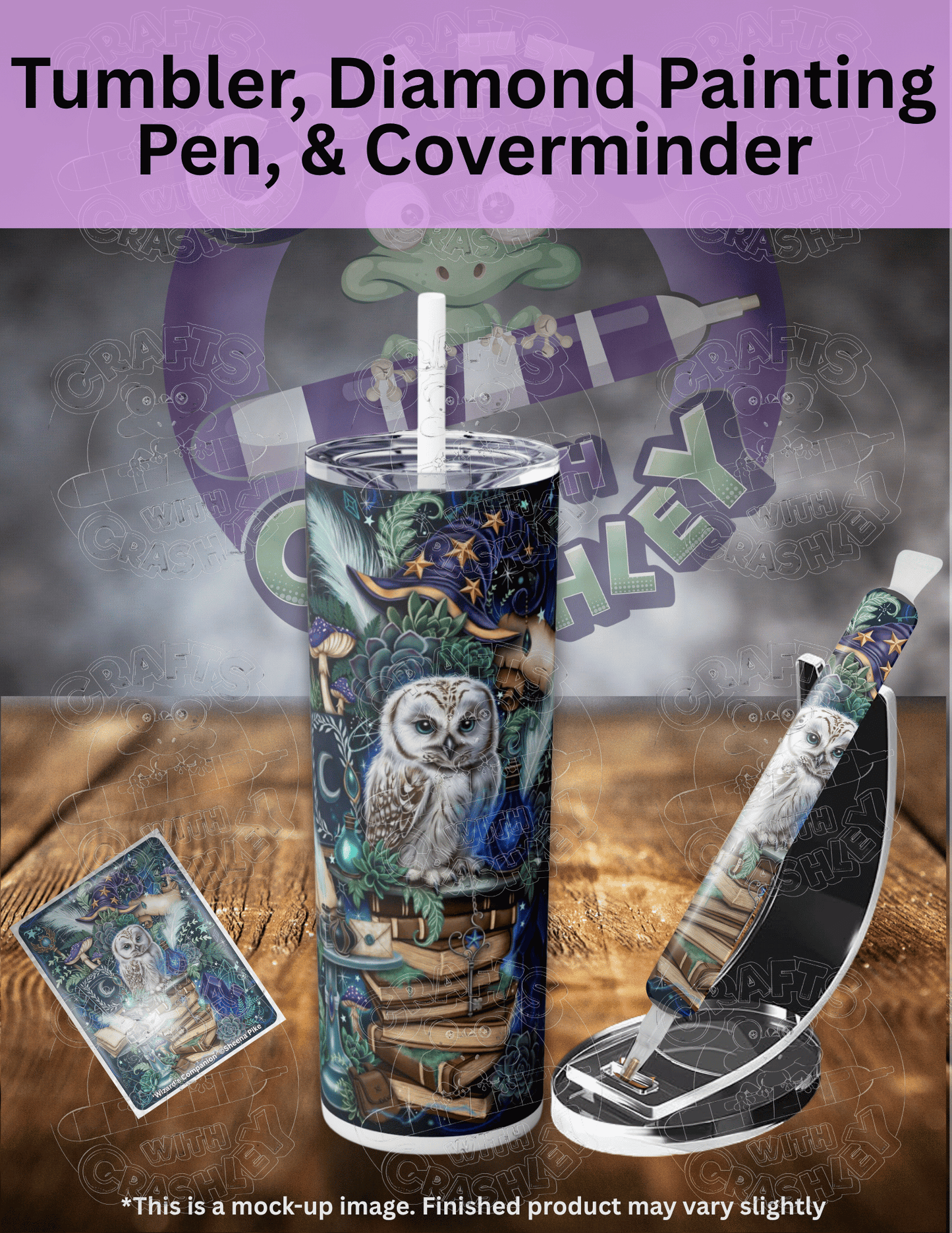 "Wizard's Companion" by ©Sheena Pike Premium Accessories for Diamond Painting